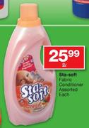 Sta-Soft Fabric Conditioner-2ltr Each