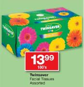Twinsaver Facial Tissues-180's