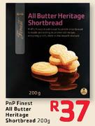 PnP Finest All Butter Heritage Shortbread-200G