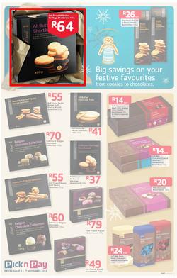 Pick n Pay: Christmas & Entertaining (5 Nov- 17 Nov 2013), page 3