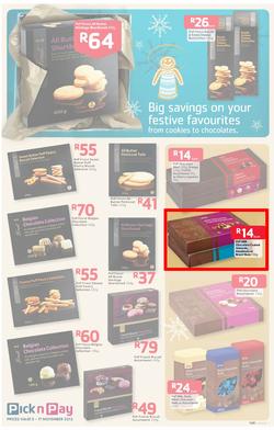 Pick n Pay: Christmas & Entertaining (5 Nov- 17 Nov 2013), page 3