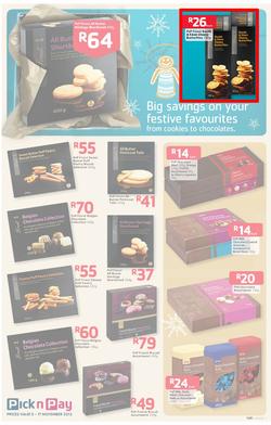 Pick n Pay: Christmas & Entertaining (5 Nov- 17 Nov 2013), page 3