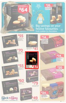 Pick n Pay: Christmas & Entertaining (5 Nov- 17 Nov 2013), page 3