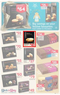 Pick n Pay: Christmas & Entertaining (5 Nov- 17 Nov 2013), page 3