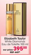 Elizabeth Taylor White Diamonds Eau De Toilette-100ml