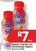 1Danone Yogi Sip Low Fat Drinking Yoghurt-300G Each