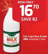 Fair Cape Eco-Fresh Milk-2L