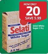 Selati White Sugar- 2.5kg 
