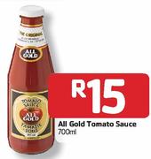All Gold Tomato Sauce - 700ml