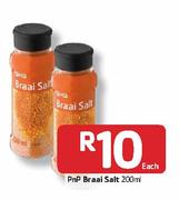 PnP Braai Salt-200ml Each