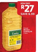 Crown Blended Cooking Oil-2Ltr