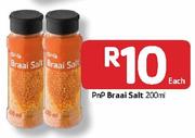 PnP Braai Salt-200Ml Each