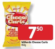 Willards Cheese Curls-150g