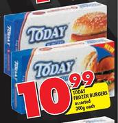 Today Frozen Burgers-300gm Each