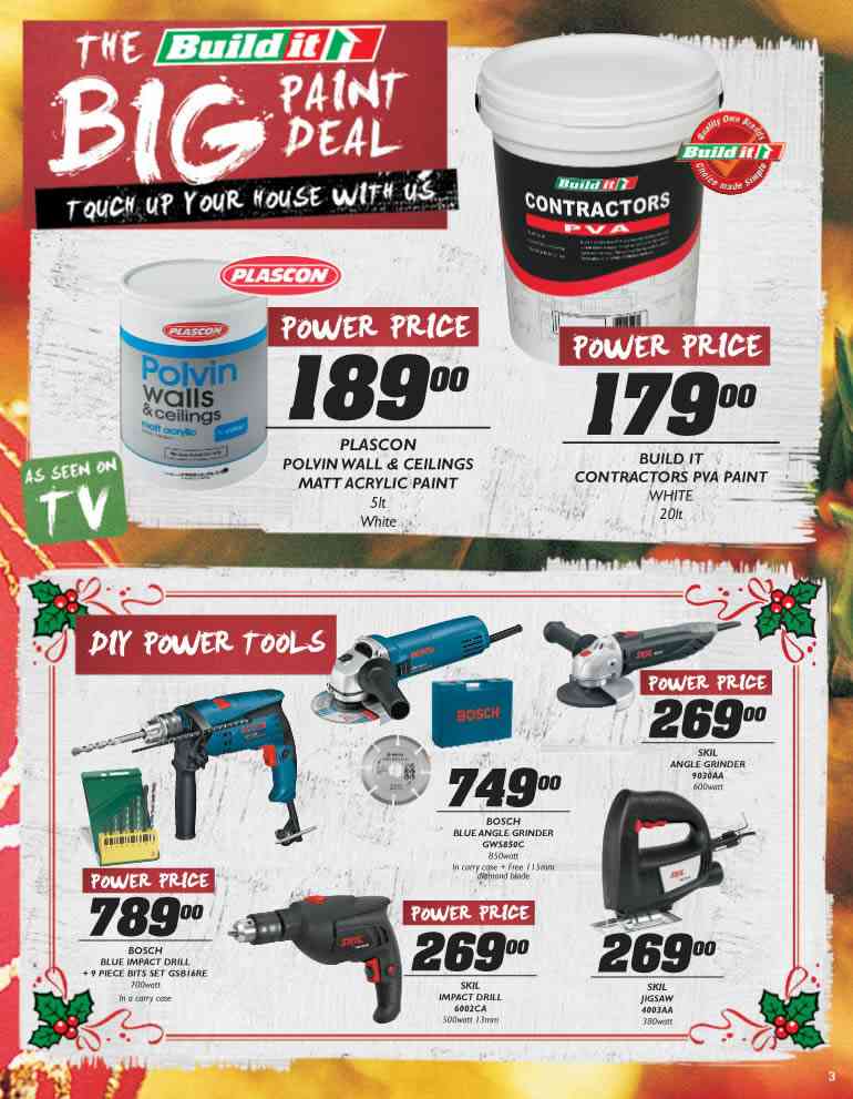 Special Build It Contractors PVA White Paint20ltr — www.guzzle.co.za