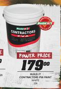 Build It Contractors PVA White Paint-20ltr