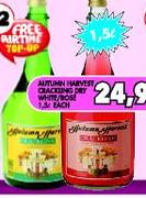 Autumn Harvest Cracking Dry White/Rose-1.5l Each
