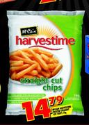 M'Can Harvestime Frozen Straight Cut Chips-1kg