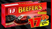 I&J Beefers Beef Burgers-500g