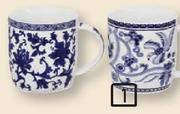 PnP Windmill Blue/White Mug-12oz Each