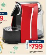 Caffelux Milano Expresso Coffee Maker