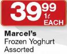 Marcel's Frozen Yoghurt Assorted-1L Each