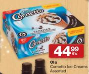 Ola Cornetto Ice Creams Assorted-6's