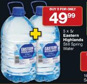 5X5Ltr Eastern Highlands Still Spring Water