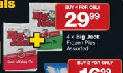 4XBig Jack Frozen Pies