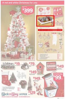 Pick n Pay Hyper: Save Big On All Your Favourites From Toys to Trees  ( 24 Nov - 29 Dec 2013), page 3