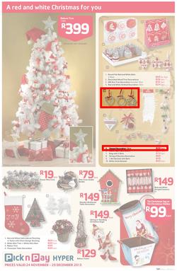 Pick n Pay Hyper: Save Big On All Your Favourites From Toys to Trees  ( 24 Nov - 29 Dec 2013), page 3