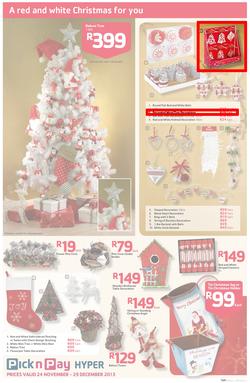 Pick n Pay Hyper: Save Big On All Your Favourites From Toys to Trees  ( 24 Nov - 29 Dec 2013), page 3