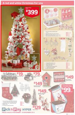 Pick n Pay Hyper: Save Big On All Your Favourites From Toys to Trees  ( 24 Nov - 29 Dec 2013), page 3