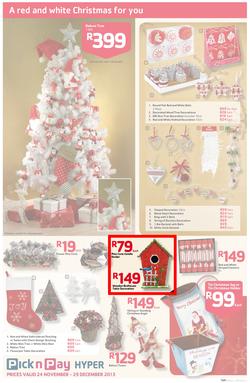 Pick n Pay Hyper: Save Big On All Your Favourites From Toys to Trees  ( 24 Nov - 29 Dec 2013), page 3