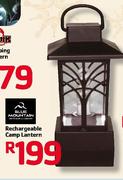 Blue Mountain Rechargeable Camp Lantern