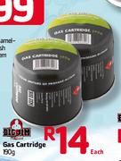 Big Jim Gas Cartridge-190g Each