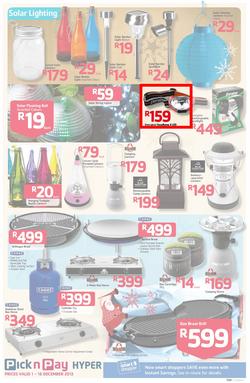 Pick n Pay Hyper: Save Big On All Your Holiday Favourites From Coolers To Camping Chairs  ( 01 Dec - 16 Dec 2013), page 3