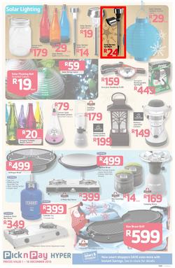 Pick n Pay Hyper: Save Big On All Your Holiday Favourites From Coolers To Camping Chairs  ( 01 Dec - 16 Dec 2013), page 3