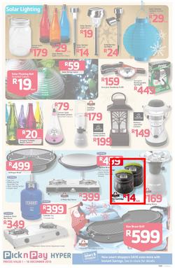 Pick n Pay Hyper: Save Big On All Your Holiday Favourites From Coolers To Camping Chairs  ( 01 Dec - 16 Dec 2013), page 3