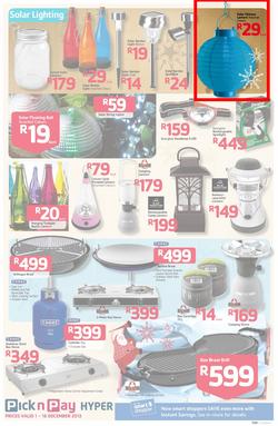 Pick n Pay Hyper: Save Big On All Your Holiday Favourites From Coolers To Camping Chairs  ( 01 Dec - 16 Dec 2013), page 3
