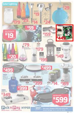 Pick n Pay Hyper: Save Big On All Your Holiday Favourites From Coolers To Camping Chairs  ( 01 Dec - 16 Dec 2013), page 3