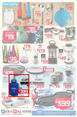 Pick n Pay Hyper: Save Big On All Your Holiday Favourites From Coolers To Camping Chairs  ( 01 Dec - 16 Dec 2013), page 3