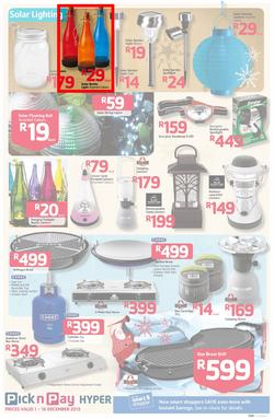 Pick n Pay Hyper: Save Big On All Your Holiday Favourites From Coolers To Camping Chairs  ( 01 Dec - 16 Dec 2013), page 3