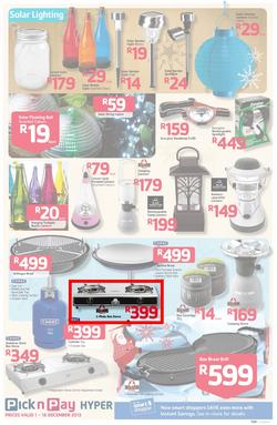 Pick n Pay Hyper: Save Big On All Your Holiday Favourites From Coolers To Camping Chairs  ( 01 Dec - 16 Dec 2013), page 3