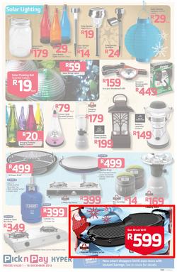 Pick n Pay Hyper: Save Big On All Your Holiday Favourites From Coolers To Camping Chairs  ( 01 Dec - 16 Dec 2013), page 3