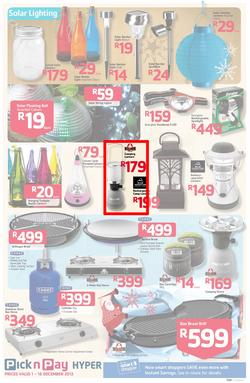 Pick n Pay Hyper: Save Big On All Your Holiday Favourites From Coolers To Camping Chairs  ( 01 Dec - 16 Dec 2013), page 3