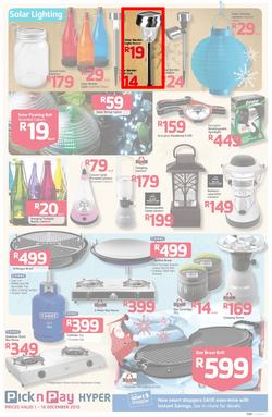 Pick n Pay Hyper: Save Big On All Your Holiday Favourites From Coolers To Camping Chairs  ( 01 Dec - 16 Dec 2013), page 3