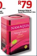 Namaqua Natural Sweet Rose Wine- 5Ltr