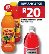 Wild Island Dairy Blend Assorted- 2 x 1Ltr