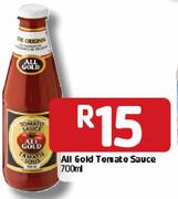 All Gold Tomato Sauce - 700ml